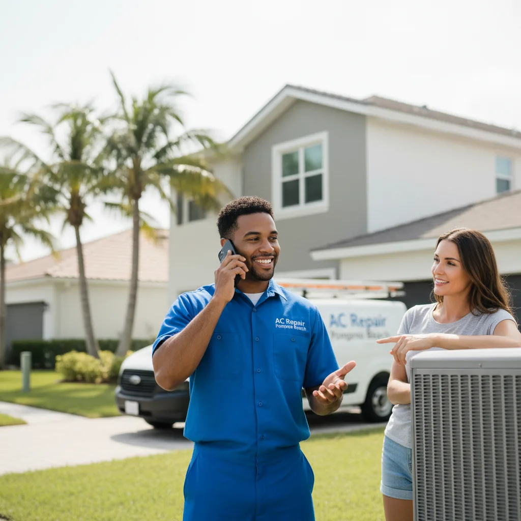 AC Repair Pompano Beach customer support in Huntley